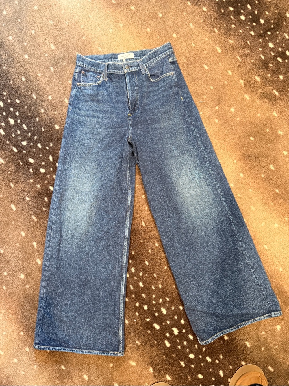 Rag & Bone Sofie viral Miramar jeans - Picture 2 of 5